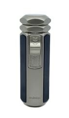 Parmida Premium 4 Jet Alevli Pürmüz Puro Çakmağı - Şıklık ve Güç Bir Arada - Antrasit