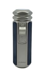 Parmida Premium 4 Jet Alevli Pürmüz Puro Çakmağı - Şıklık ve Güç Bir Arada - Antrasit