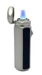 Parmida Premium 4 Jet Alevli Pürmüz Puro Çakmağı - Şıklık ve Güç Bir Arada - Antrasit