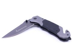 Paslanmaz Çelik Katlanır Kamp Çakısı - Antrasit