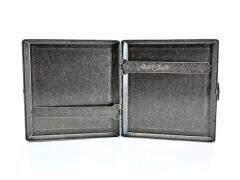 Jean Claude Gümüş Renk Metal Sigar* Tabakası - Antik Chrome Kaplama