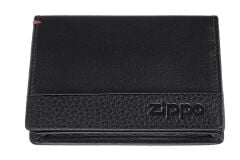 Zippo RFID Bloklamalı Nappa Deri Kartvizitlikli Cüzdan - Siyah
