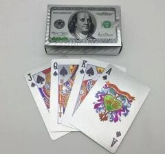 Dolar Baskılı İskambil Oyun Kartları