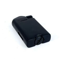 Perde Alev Puro Çakmağı - Yakıt Göstergeli ve Özel Kutulu (Siyah)