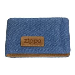 Zippo Deri - Denim Cüzdan