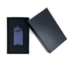 Perde Alev Puro Çakmağı - Yakıt Göstergeli ve Özel Kutulu (Lacivert)