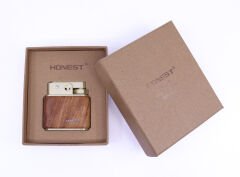 Honest Benzinli Çakmak - Eskitme Pirinç