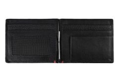 Zippo RFID Bloklamalı Nappa Deri Money Clip Cüzdan - Siyah