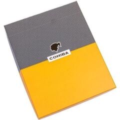 Cohiba Çakmak Kılıf Küllük Sehpa Dörtlü Puro Seti Sarı