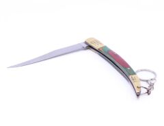 İnce Kıl Çakı - Ahşap Sap