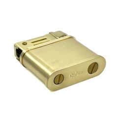 Chief Retro Altın Rengi Metal Benzinli Çakmak