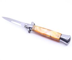 AKC Sedef Kabzalı Stiletto Bıçak