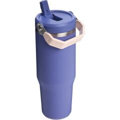 Stanley The IceFlow Flip Straw Pipetli Termos Bardak 0,89 LT (30 OZ) - Lupine