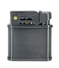 Chief Retro Füme Rengi Metal Benzinli Çakmak