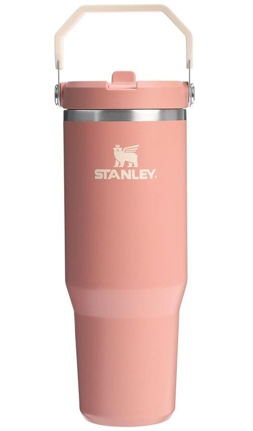 Stanley The IceFlow Flip Straw Pipetli Termos Bardak 0,89 LT (30 OZ) - Sienna