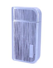 Zenit Çift Yanmalı Delux Çakmak - Gri