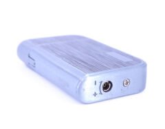 Zenit Çift Yanmalı Delux Çakmak - Gri