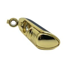 Özel Tasarım Siyah-Gold 3 Pürmüzlü (Torch) Puro Çakmağı - Dahili Delicili
