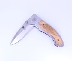 Browning Ahşap Kabze Çelik Kasa Kamp Çakısı