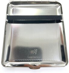 Vom Hofe Paslanmaz Krom Çelik Sigara Tabakası - Bozkurt Dolunay Baskılı