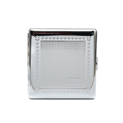 Angelo Gümüş Renk Metal Sigara Tabakası