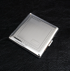 Angelo Gümüş Renk Metal Sigara Tabakası