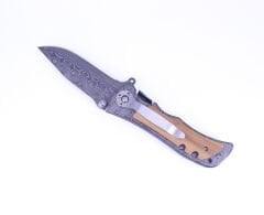 Paslanmaz Çelik Damascus Desenli Çakı