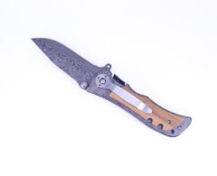 Paslanmaz Çelik Damascus Desenli Çakı