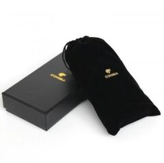 Cohiba Siyah Deri Puro Kılıfı İkili / Seyahat Humidoru