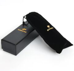 Cohiba Siyah Deri Puro Kılıfı Tekli / Seyahat Humidoru