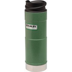 Stanley Classic One Hand Mug - Klasik Tek El Termos Bardak, Yeşil 0.47 Litre