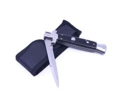 AKC Siyah Kabzeli Stiletto Bıçak