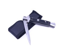 AKC Siyah Kabzeli Stiletto Bıçak