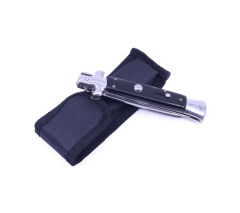 AKC Siyah Kabzeli Stiletto Bıçak