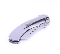 MTECH USA Geyik Motifli  Paslanmaz Çelik Katlanır Çakı