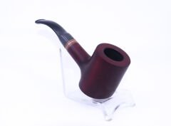 Pipsan Poker Yeşil Bilezik 9mm Filtreli Çift Ağızlıklı Pipo - Vişne