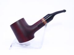 Pipsan Poker Yeşil Bilezik 9mm Filtreli Çift Ağızlıklı Pipo - Vişne