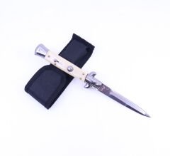 AKC Fildişi Kabzeli Stiletto Bıçak