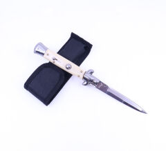AKC Fildişi Kabzeli Stiletto Bıçak
