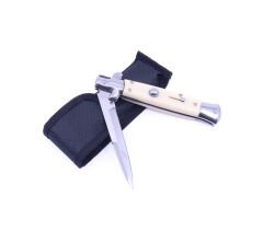 AKC Fildişi Kabzeli Stiletto Bıçak