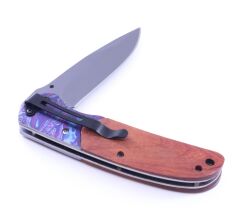 Browning Bulut Desen Baskı Katlanır Kamp Çakısı