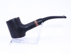 Pipsan Poker Yeşil Bilezik 9mm Filtreli Çift Ağızlıklı Pipo - Siyah