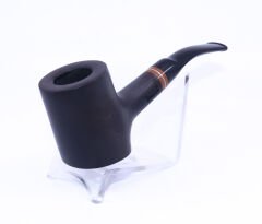 Pipsan Poker Yeşil Bilezik 9mm Filtreli Çift Ağızlıklı Pipo - Siyah