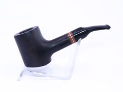 Pipsan Poker Yeşil Bilezik 9mm Filtreli Çift Ağızlıklı Pipo - Siyah