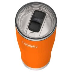 Thermos Icon IS115 0,53L Slide Lock Mug wStraw Pipetli Termos - Orange