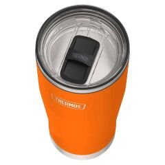 Thermos Icon IS115 0,53L Slide Lock Mug wStraw Pipetli Termos - Orange