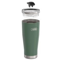 Thermos Icon IS115 0,53L Slide Lock Mug wStraw Pipetli Termos - Alpine Green