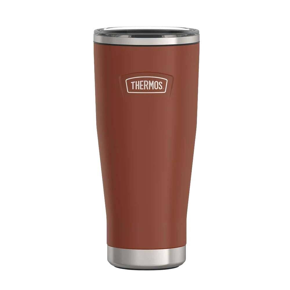 Thermos Icon IS115 0,53L Slide Lock Mug wStraw Pipetli Termos - Saddle
