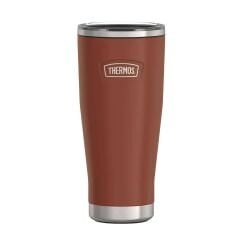 Thermos Icon IS115 0,53L Slide Lock Mug wStraw Pipetli Termos - Saddle