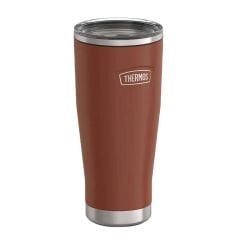 Thermos Icon IS115 0,53L Slide Lock Mug wStraw Pipetli Termos - Saddle
